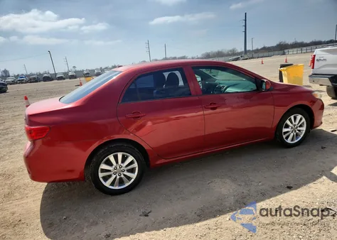 2010 Toyota Corolla Le z USA, uszkodzony, nr VIN 2T1BU4EE1AC329886